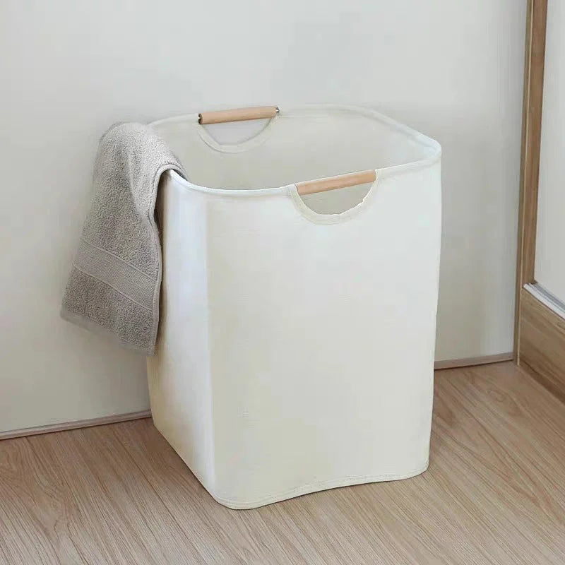 Cesta de lavandería plegable, almacenamiento de ropa sucia de gran capacidad, cesta de almacenamiento de ropa sucia con asa, accesorios de baño