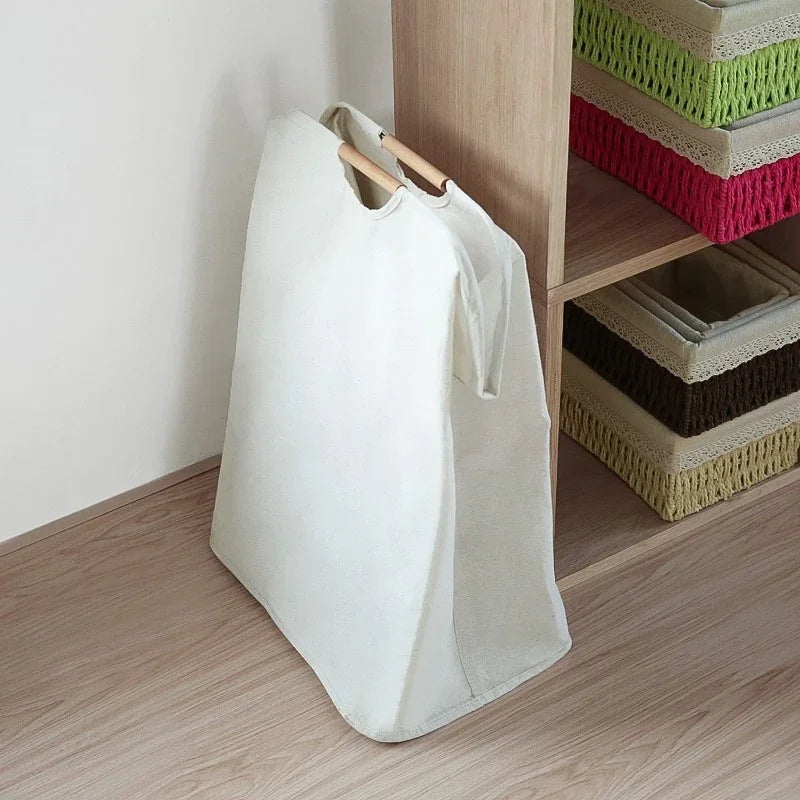 Cesta de lavandería plegable, almacenamiento de ropa sucia de gran capacidad, cesta de almacenamiento de ropa sucia con asa, accesorios de baño