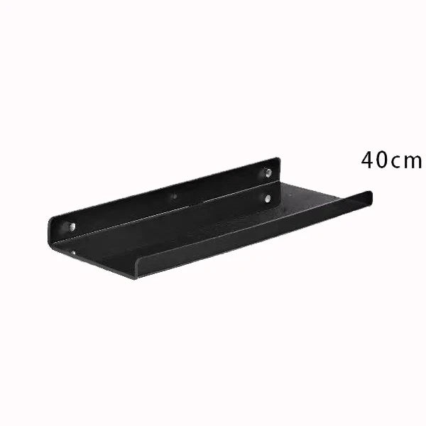 Estante acrílico para almacenamiento de pared, estanterías flotantes, organizador de estante de exhibición para baño, dormitorio, sala de estar, cocina, decoración de habitación