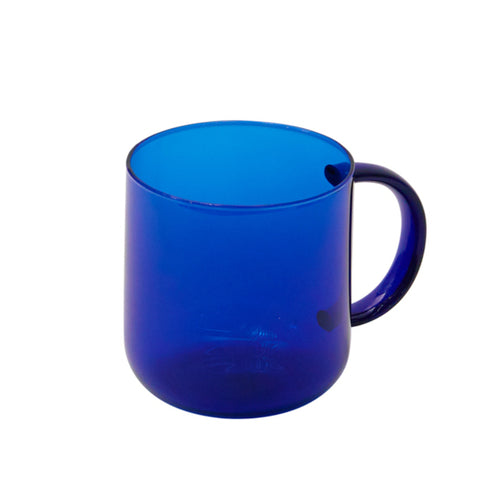 Heat Resistant Glass Colorful Coffee Glasses With Handle Household