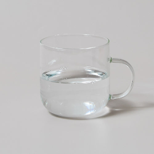 Heat Resistant Glass Colorful Coffee Glasses With Handle Household