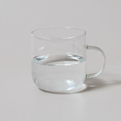 Heat Resistant Glass Colorful Coffee Glasses With Handle Household