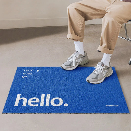 Alfombra de bienvenida HELLO