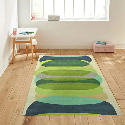 Alfombras modernas amarillas y negras de mediados de siglo, alfombra para sala de estar de estilo escandinavo, alfombra Retro de los años 70, alfombra geométrica abstracta Neutral