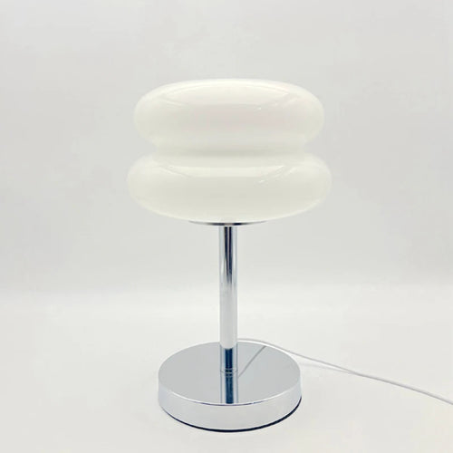 Glass Mushroom Girl Home Table Lamp Room Decoration Bedside Night
