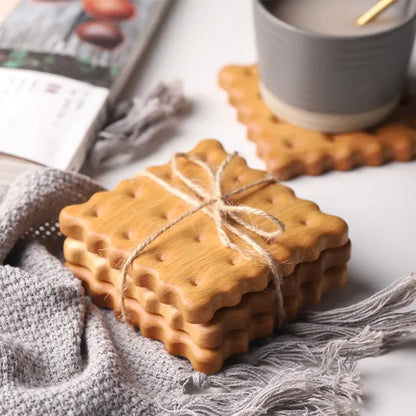 Posavasos de madera Cookie