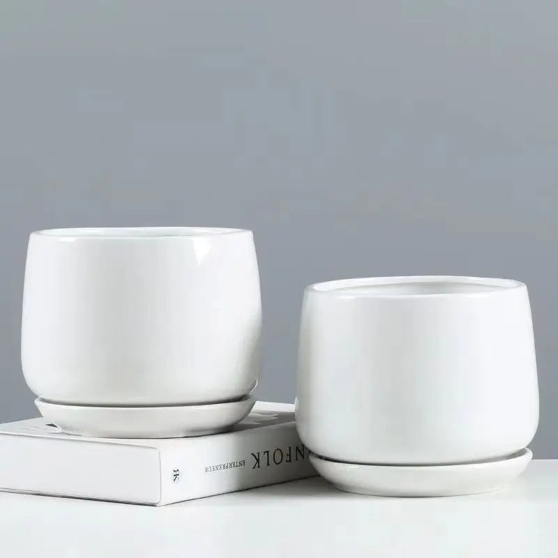 Maceta de cerámica Nordic