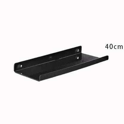 Estante acrílico para almacenamiento de pared, estanterías flotantes, organizador de estante de exhibición para baño, dormitorio, sala de estar, cocina, decoración de habitación
